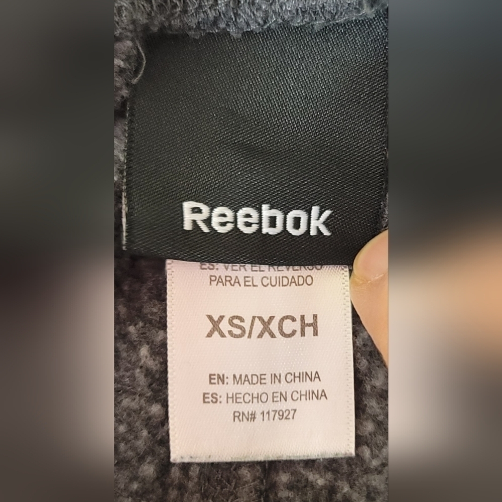 Reebok Drawstring Dark Gray Mid-rise Joggers W/Pockets Women's Size XS - Picture 5 of 13